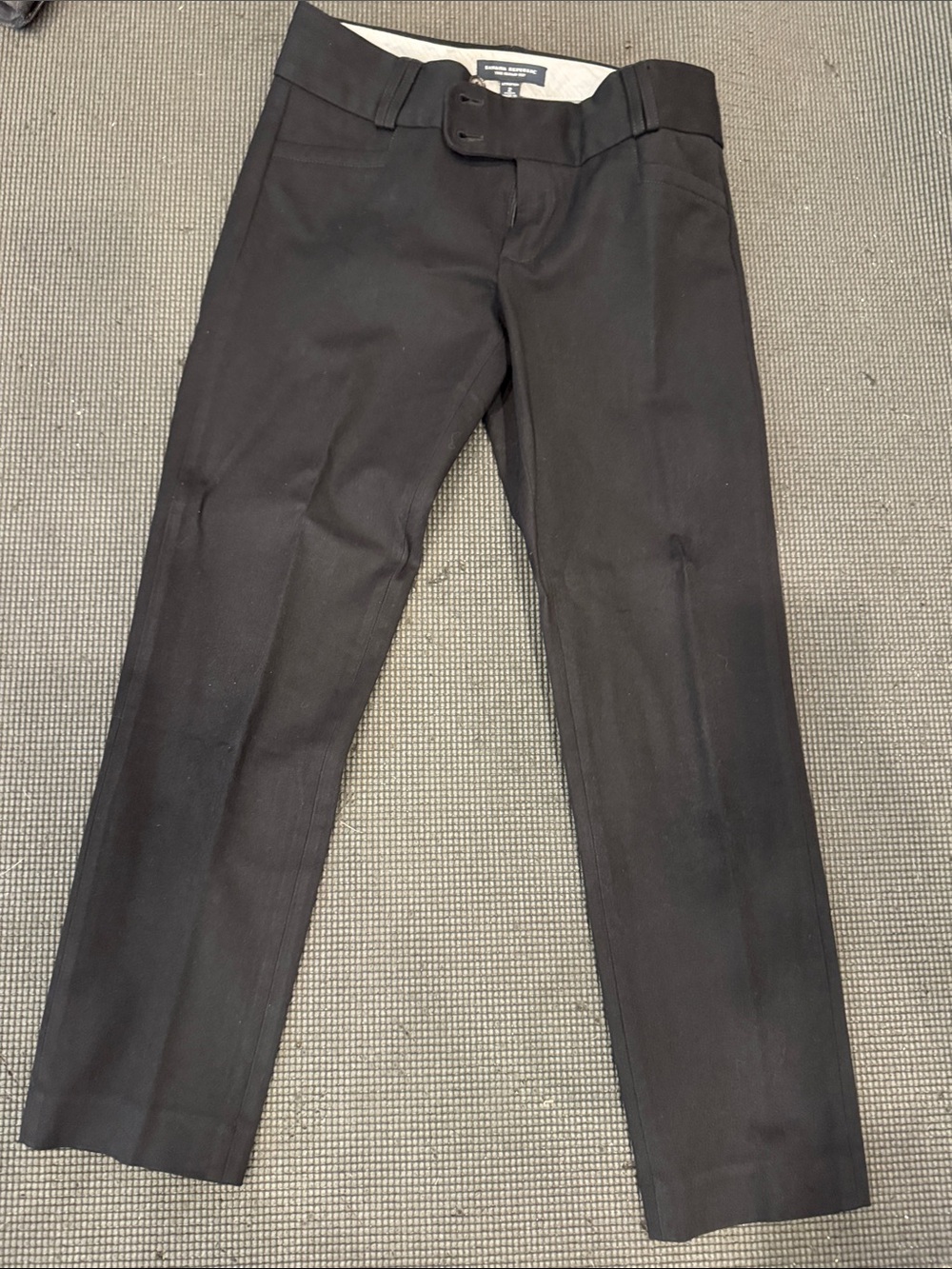 Banana Republic Black Dress Trousers with Belt loops